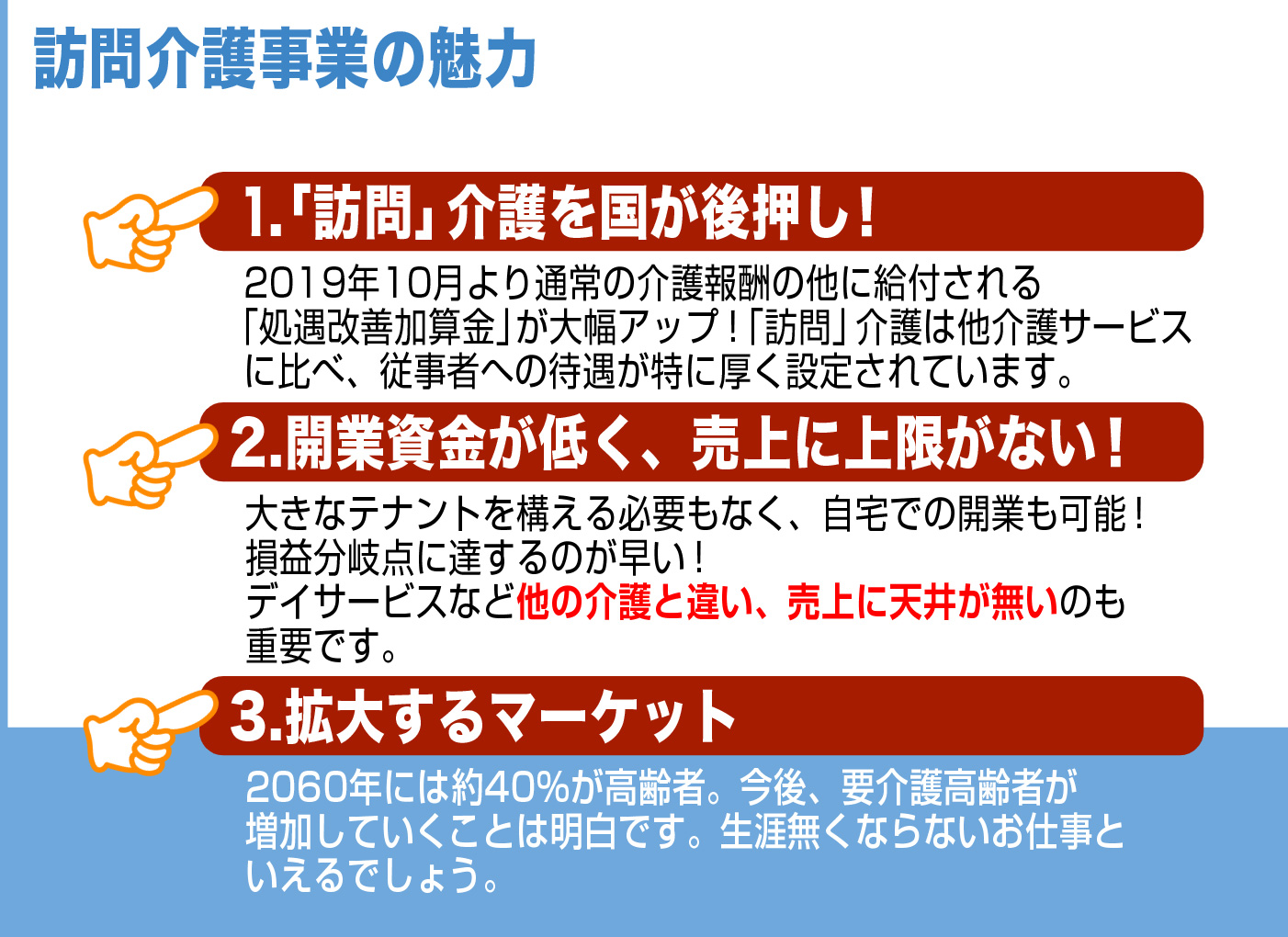 訪問介護事業の魅力